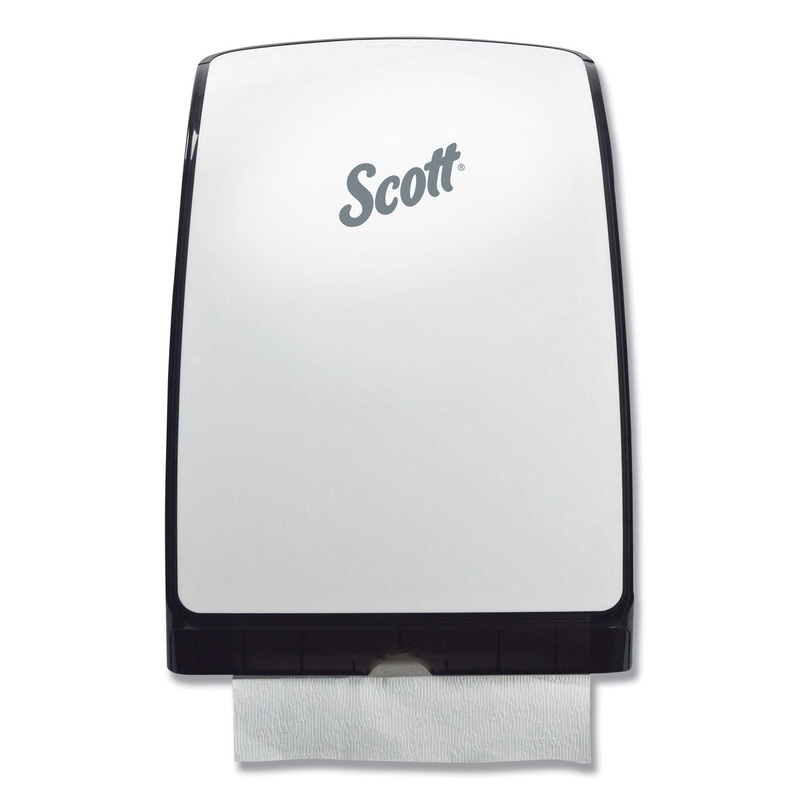 CONTROL SLIMFOLD TOWEL DISPENSER, 9.88 X 2.88 X 13.75, WHITE
