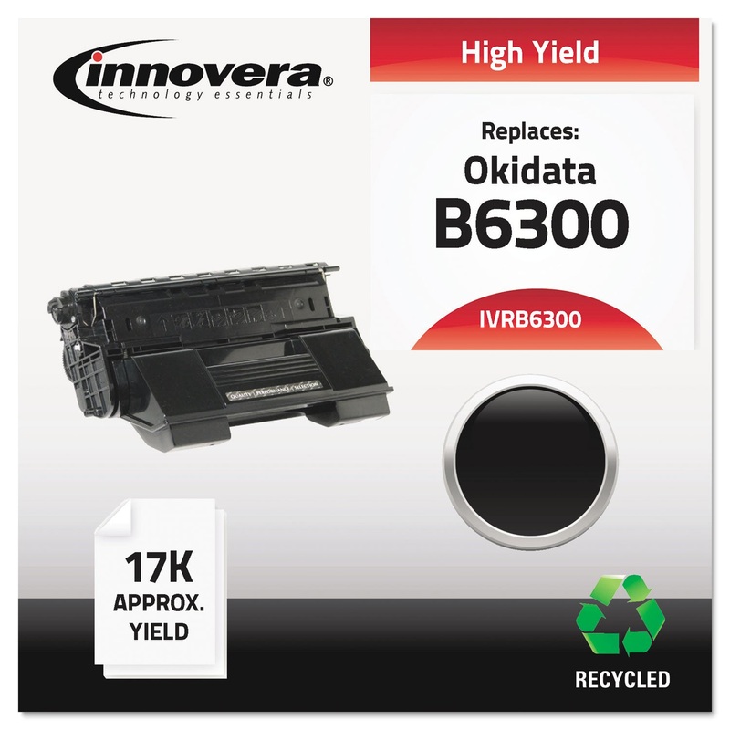 REMANUFACTURED 52114502 (B6300) HIGH-YIELD TONER, 17000 PAGE-YIELD, BLACK