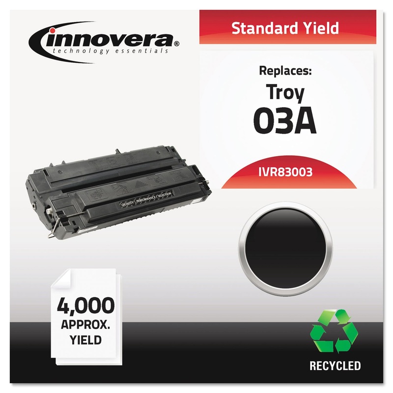 REMANUFACTURED C3903A (03A) TONER, 4000 PAGE-YIELD, BLACK