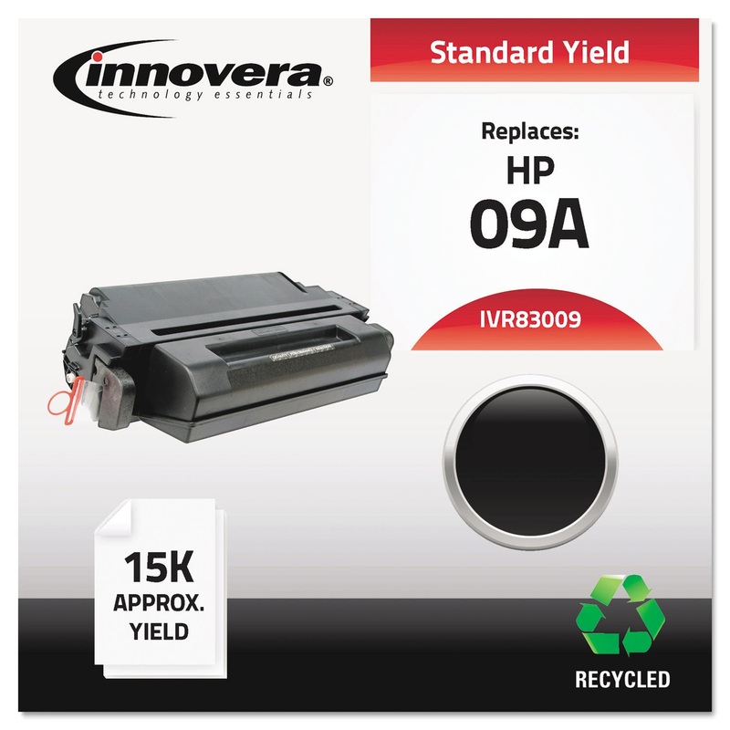 REMANUFACTURED C3909A (09A) TONER, 15000 PAGE-YIELD, BLACK