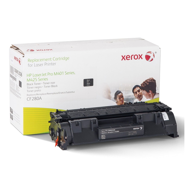 006r03026 Remanufactured Cf280a (80a) Toner, 2700 Page-Yield, Black
