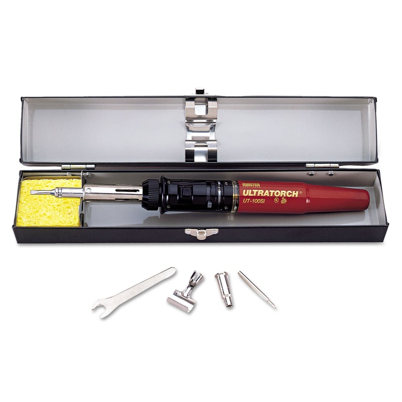 Ultratorch Soldering Iron/heat Tool Kit, Self-Igniting, Metal Case