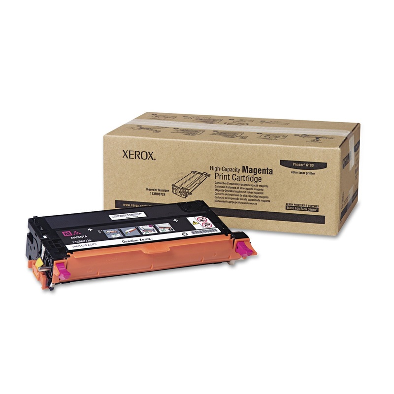 113r00724 High-Yield Toner, 6000 Page-Yield, Magenta