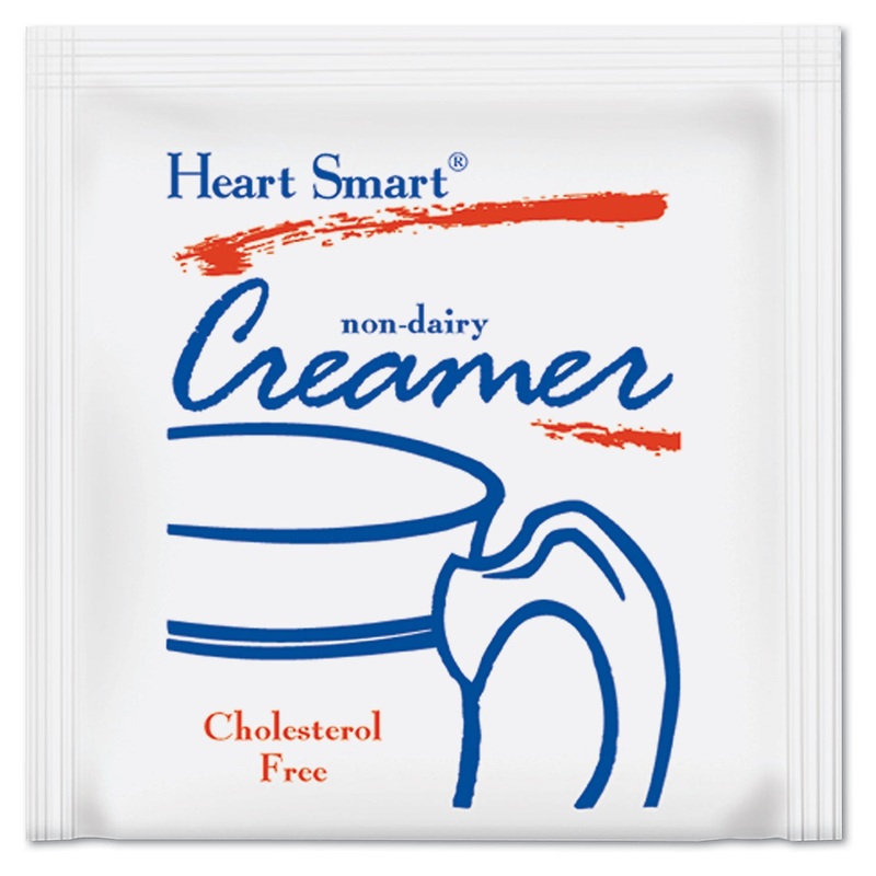 Heart Smart Non-Dairy Creamer Packets, 2.8 Gram Packets, 1000/carton