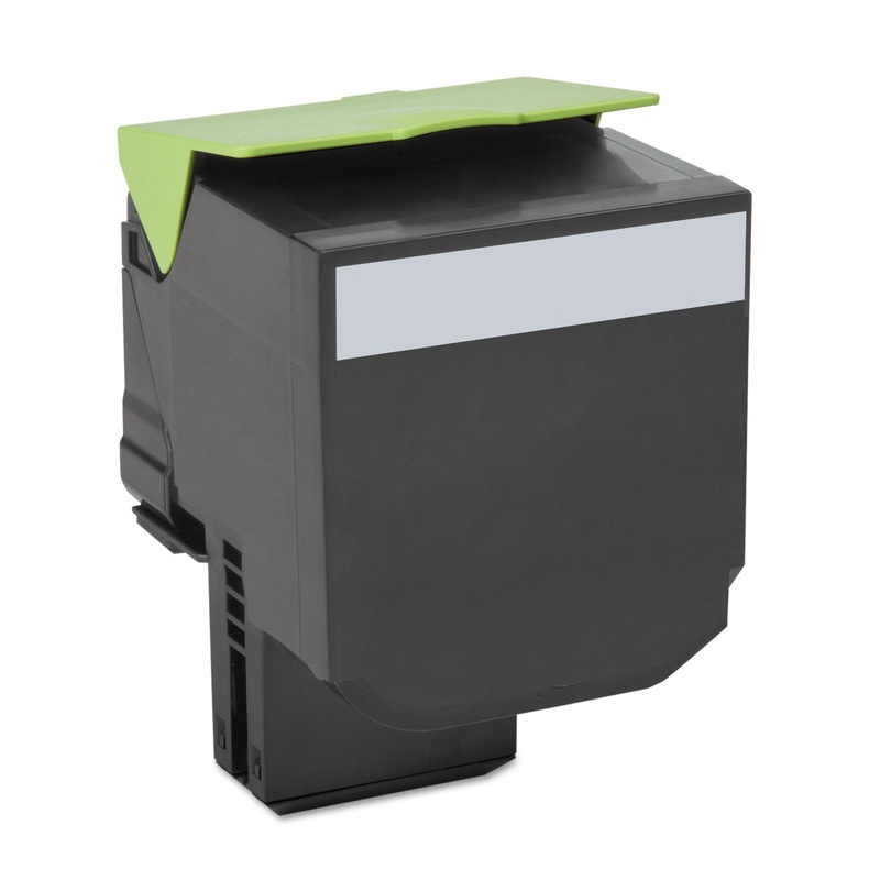 70C1HK0 RETURN PROGRAM HIGH-YIELD TONER, 4000 PAGE-YIELD, BLACK