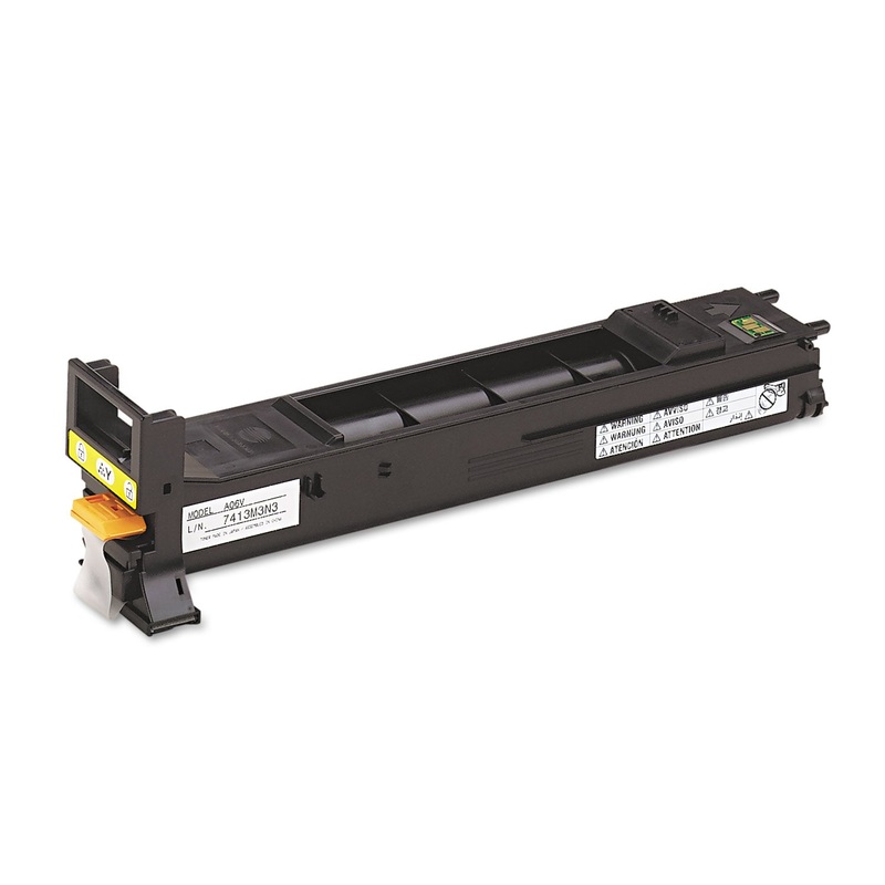 A06v232 Toner, 6000 Page-Yield, Yellow