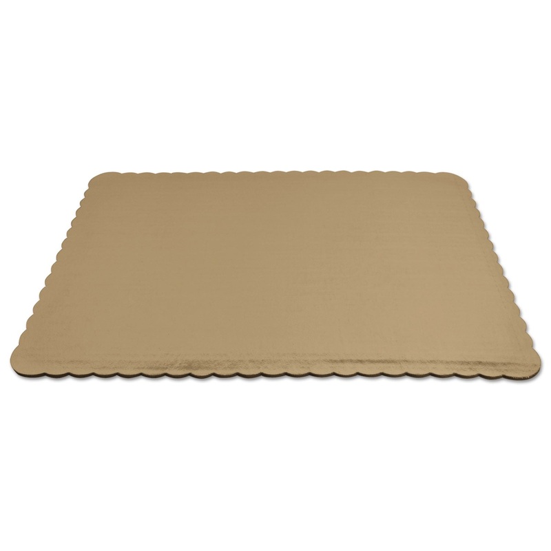 Cake Pad, Gold, 19 X 14, Mylar, 100/carton