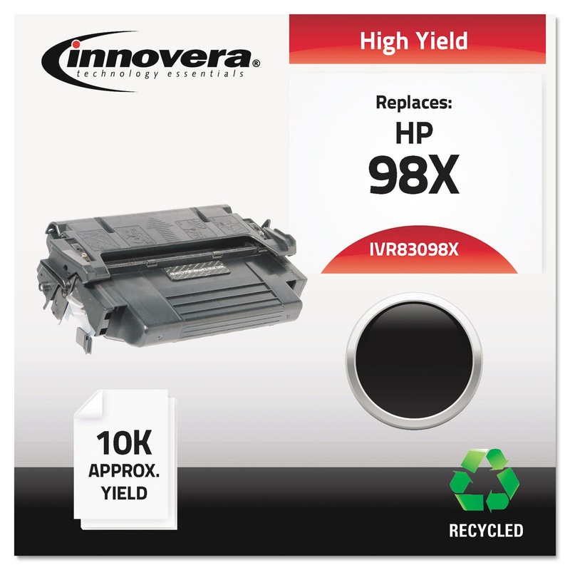 REMANUFACTURED 92298X (98X) HIGH-YIELD TONER, 8800 PAGE-YIELD, BLACK