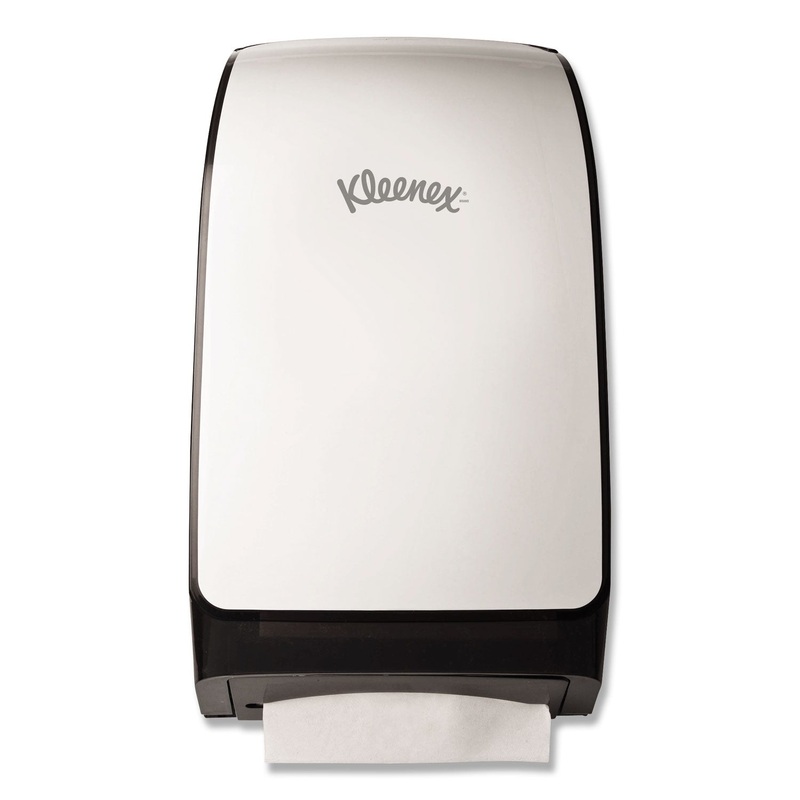 PREMIERE FOLDED TOWEL DISPENSER, PLASTIC, WHITE, 10 3/5 X 5.48 X 18.79