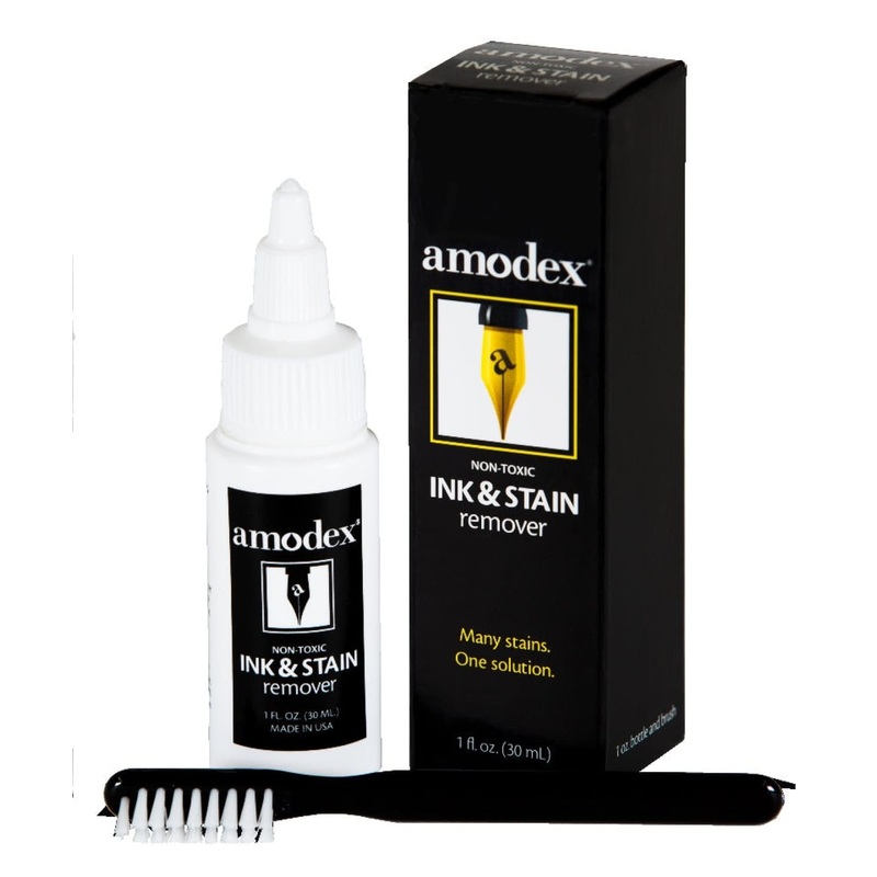 Amodex Ink & Stain Remover w/brush 1 oz  Set