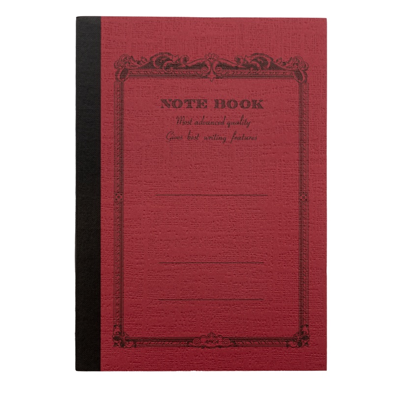 APICA CD A6 Notebook- Red 6mm Ruled