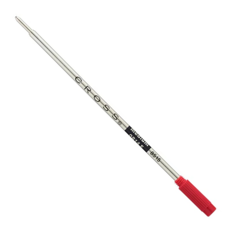 Cross Ballpoint Pen Refill – Red – Medium – Packaged One Per Card