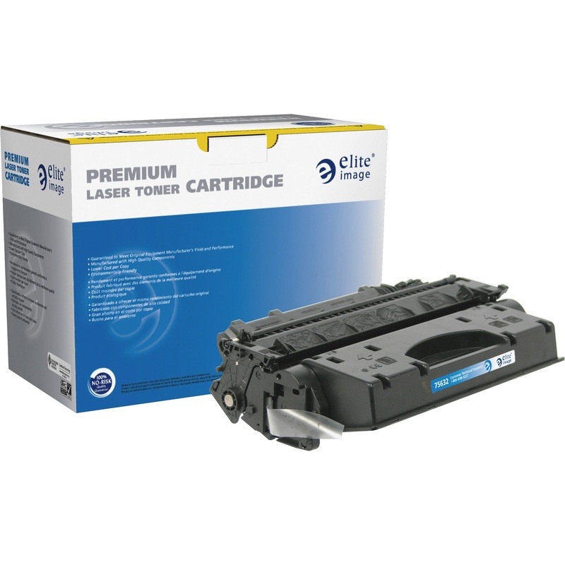 Elite Image Remanufactured Ultra High Yield Laser Toner Cartridge 05X (CE505X) – Black – 1 Each – 9750 Pages