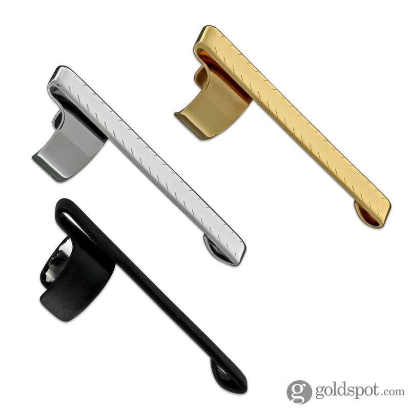 Fisher Bullet Space Pen Clip 3 Pack – Gold, Matte Black and Chrome