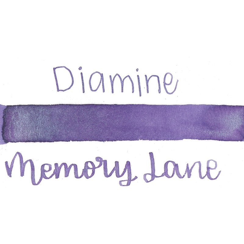 Diamine Green Edition Shimmer Ink –  Memory Lane 50ml Bottle