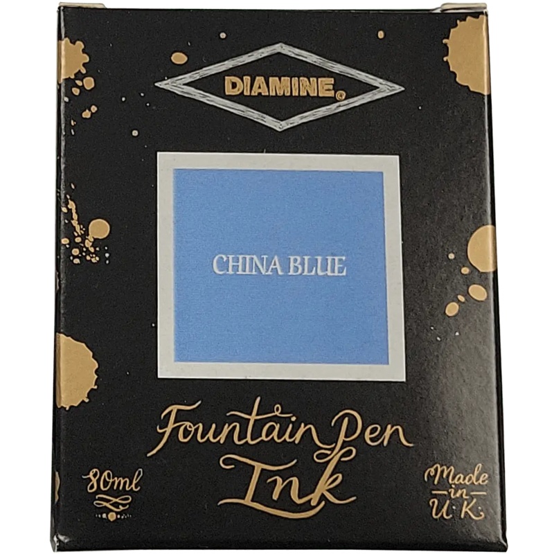 Diamine Ink Bottle – China Blue – 80 ml