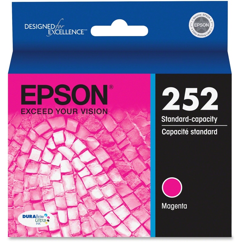 Epson DURABrite Ultra T252320 Original Standard Yield Inkjet Ink Cartridge – Magenta – 1 Each – 300 Pages