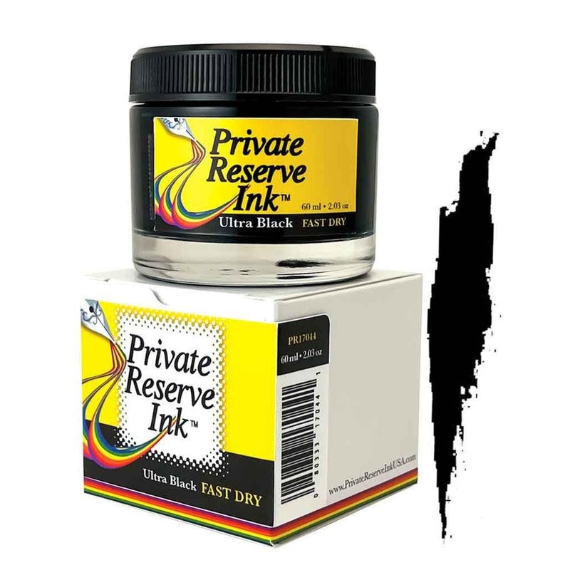 Private Reserve Bottled Fountain Pen Inks – Fast Dry American Blue 60ml