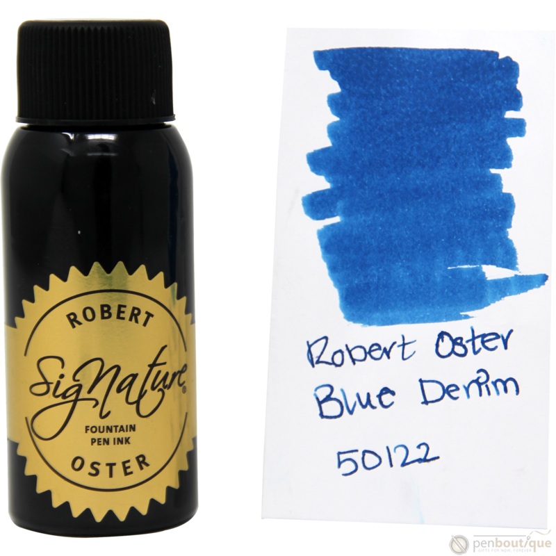 Robert Oster Signature Ink Bottle – Blue Denim – 50ml