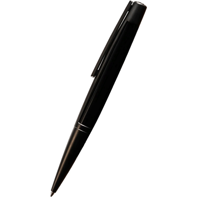 S T Dupont Defi Ballpoint Pen – Matte Black – Black Trim