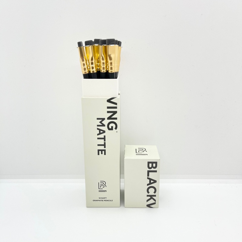 Blackwing Matte Black Pencils