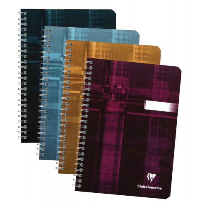 Clairefontaine Wirebound Lined Notebook (6 x 8.25″)