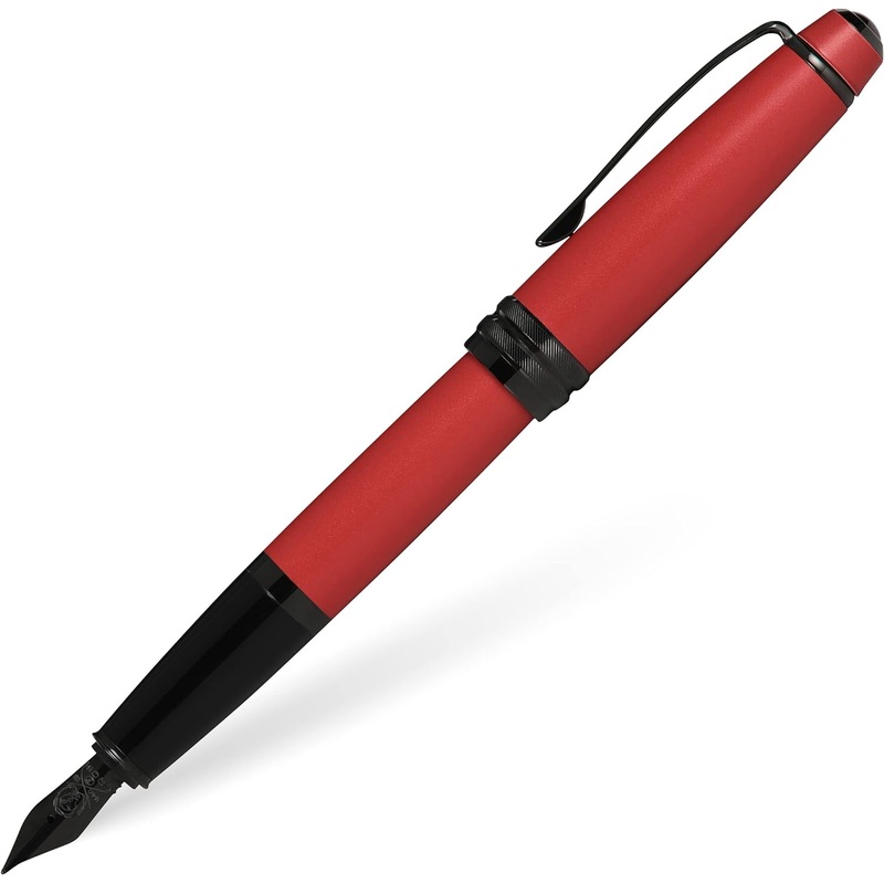 Cross Bailey Fountain Pen, Matte Red & Black Fine
