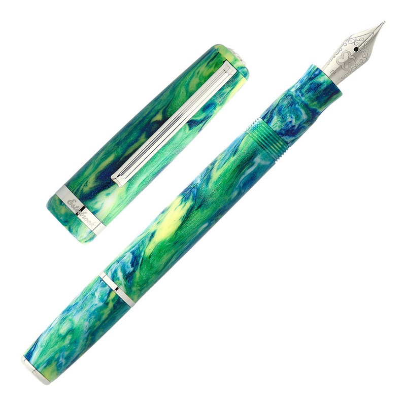 Esterbrook JR Beleza Fountain Pen Palladium Trim Broad