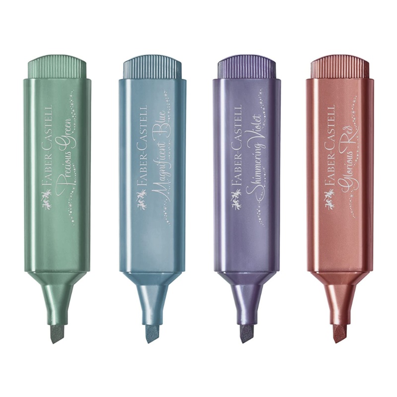 Faber-Castell Highlighter TL 46 Metallic Wallet 4x CS, B