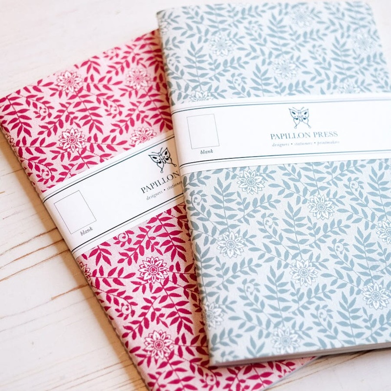 Limited Edition Letterpress Notebook: American Victorian Blank – Sage