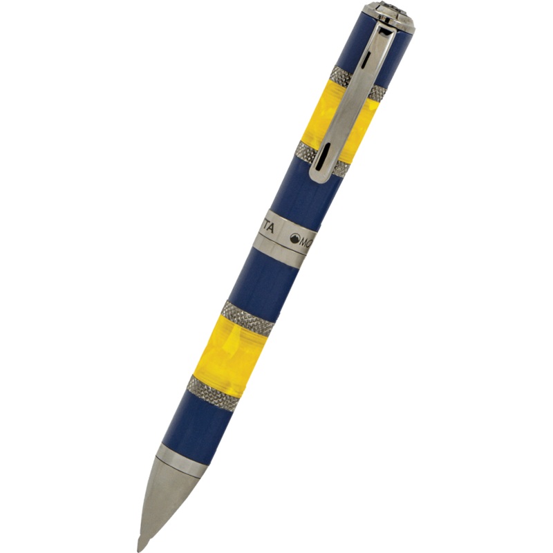 Monteverde Regatta Sport Ballpoint Pen – Blue/Yellow Resin