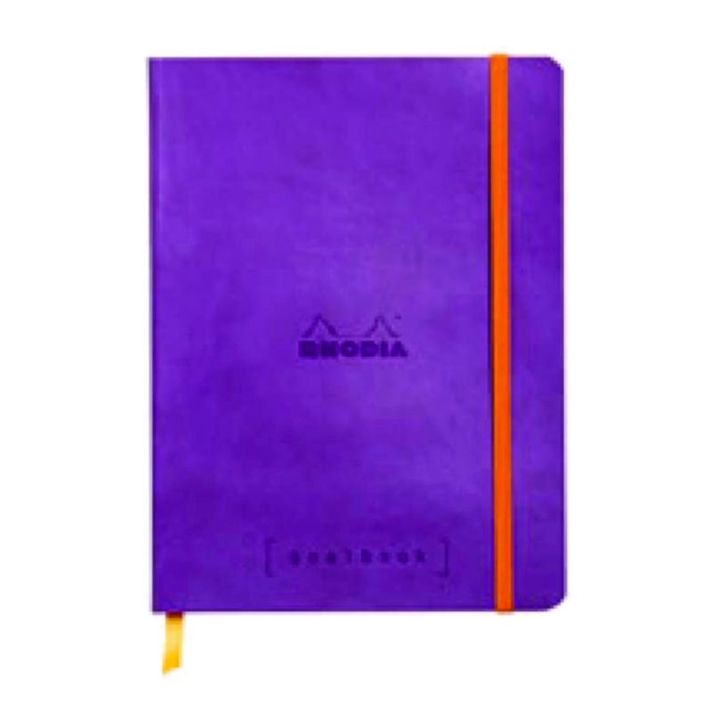 Rhodia Goalbook A5 Softcover – Purple (Dotted)
