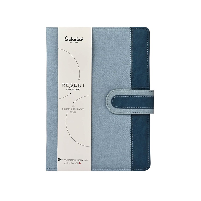 Scholar Regent Blue Notebook – A5, Ruled