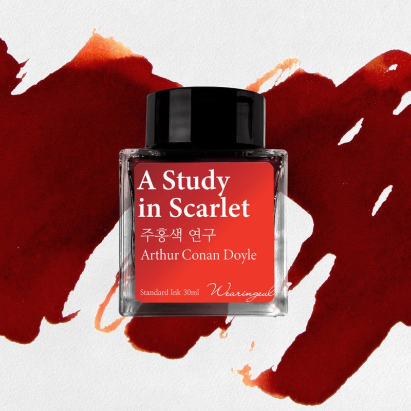 Wearingeul World Literature III Ink Bottle – A Study in Scarlet (30 ml)
