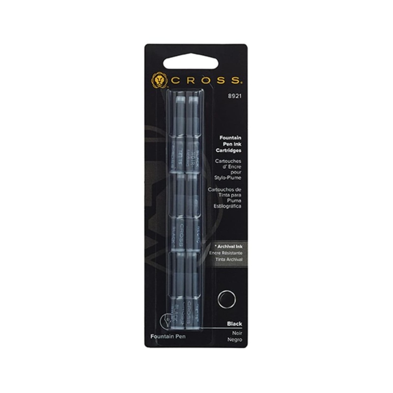 Cross Ink Cartridges in Black – Pack of 6