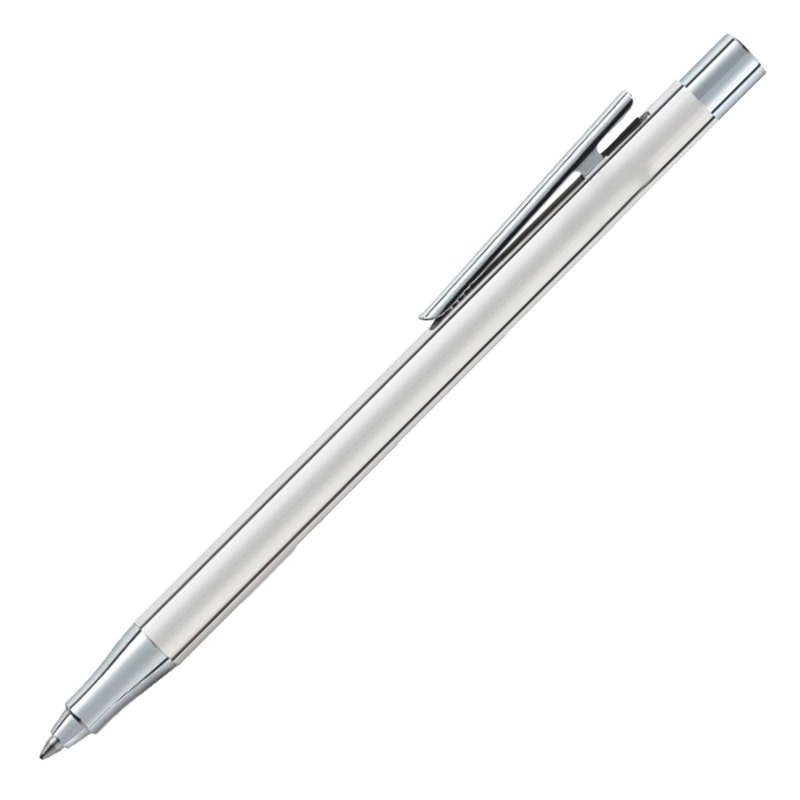 Faber-Castell Neo Slim Ball Pen – Shiny Stainless Steel CT