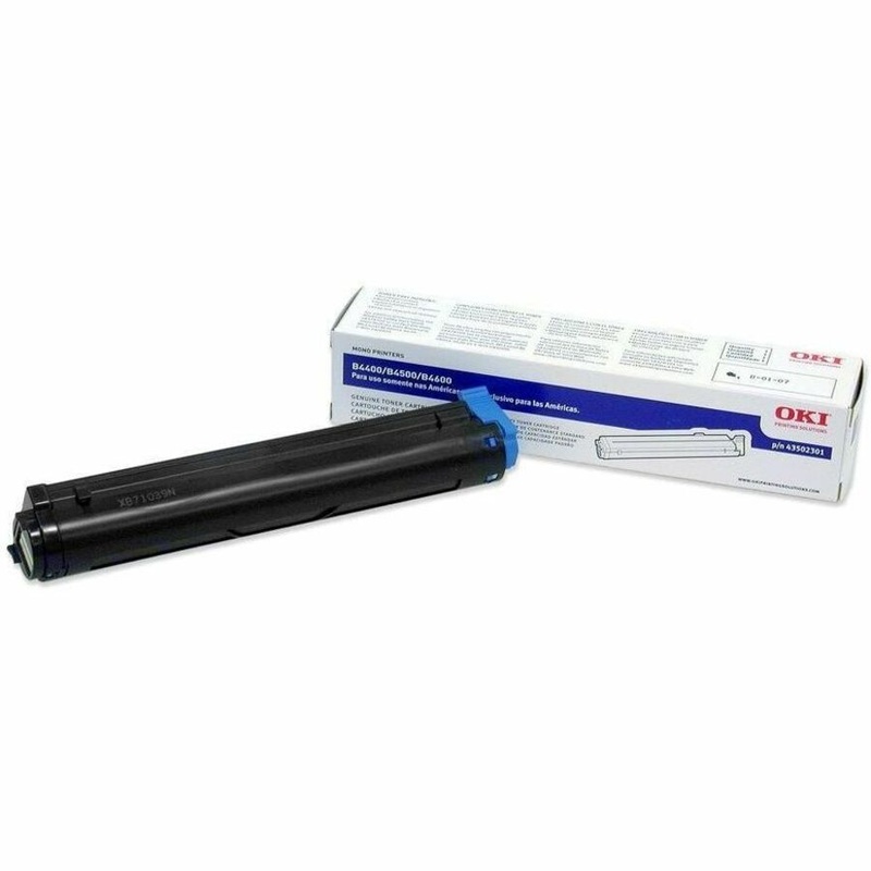 Oki Original LED Toner Cartridge – Black – 1 Each – 3000 Pages