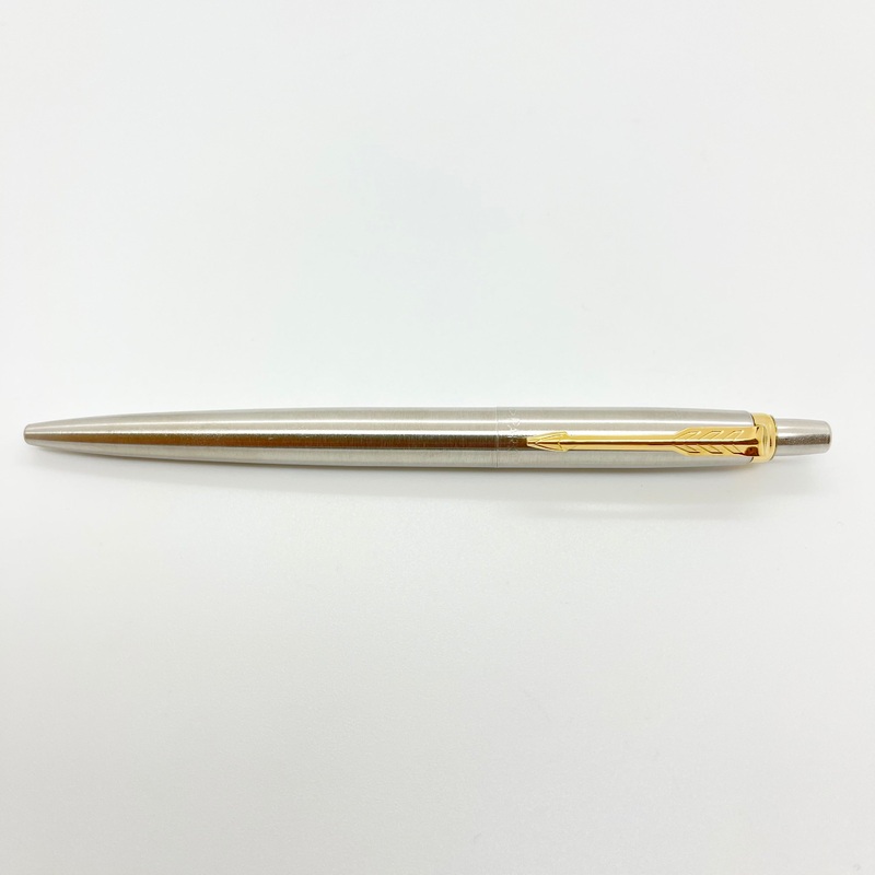 Parker Jotter Ballpoint Stainless Steel Gold Trim