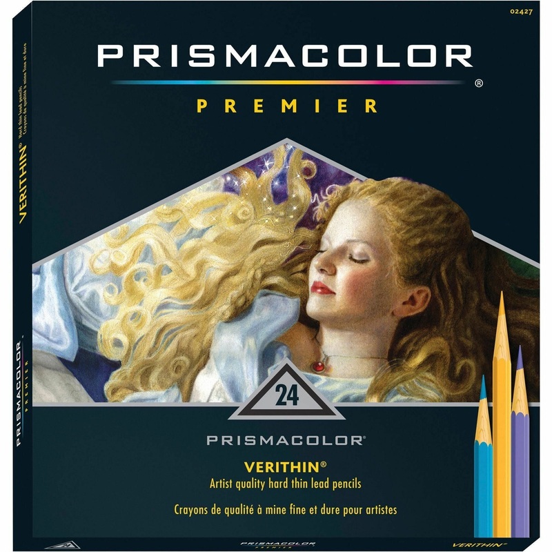 Prismacolor Premier Verithin Colored Pencils – 24 / Set