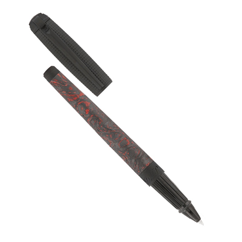 S.T. Dupont Line D Carbon Fiery Lava – Rollerball