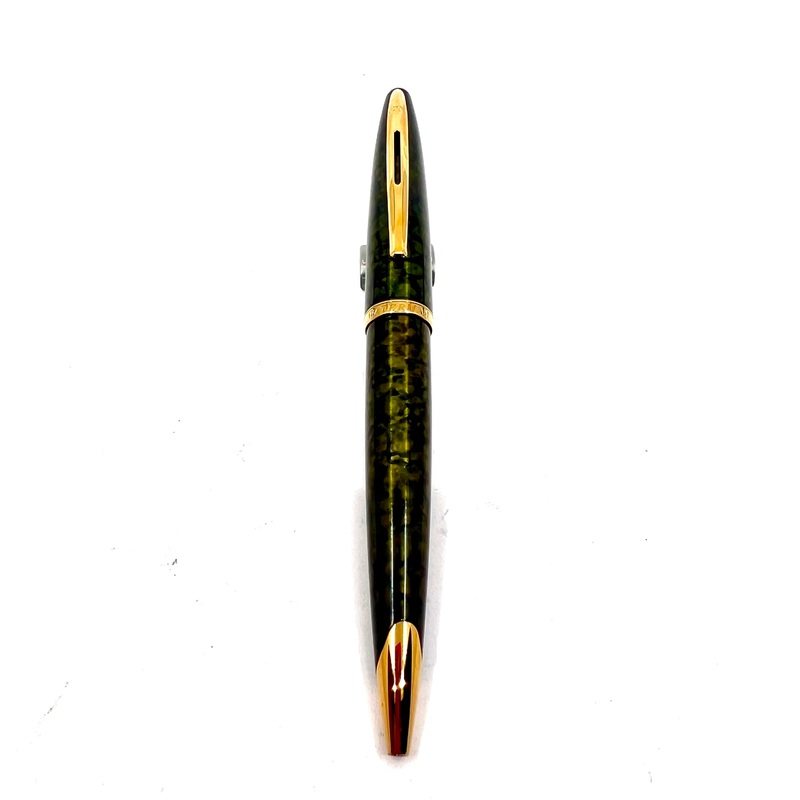 Waterman Carene  Green Shimmer Ballpoint Pen