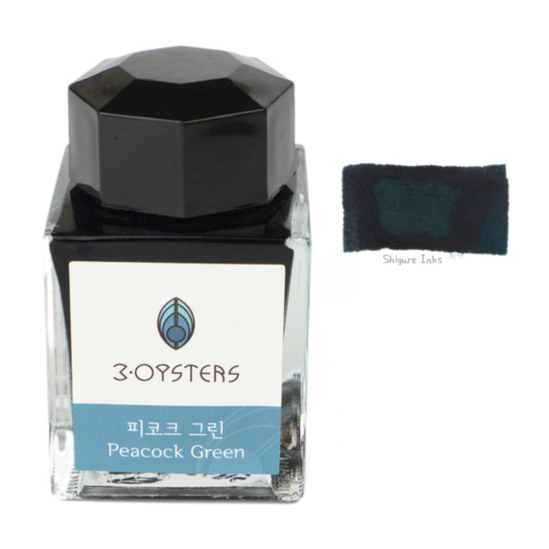 3 Oysters Delicious Peacock Green – 38ml Glass Bottle