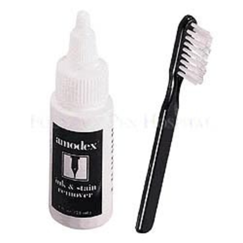 Amodex Ink and Stain Remover – 1 oz. Bottle with Brush