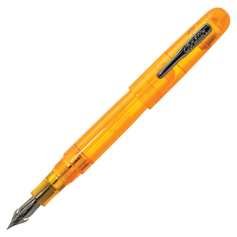 Conklin All American Fountain Pen – Demo Orange RT (Special Edition) Extra Fine