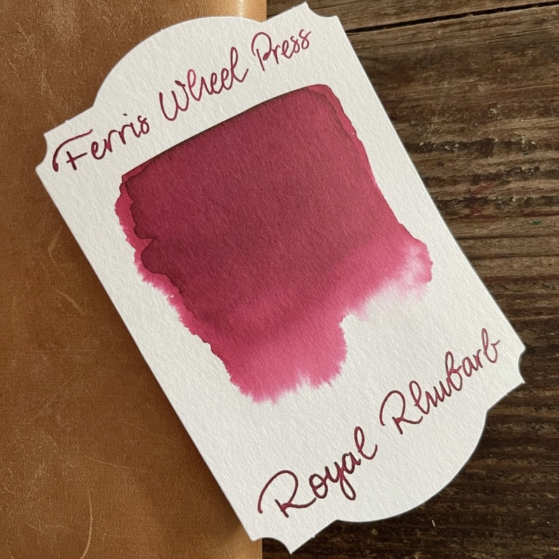 Ferris Wheel Press Royal Rhubarb Ink