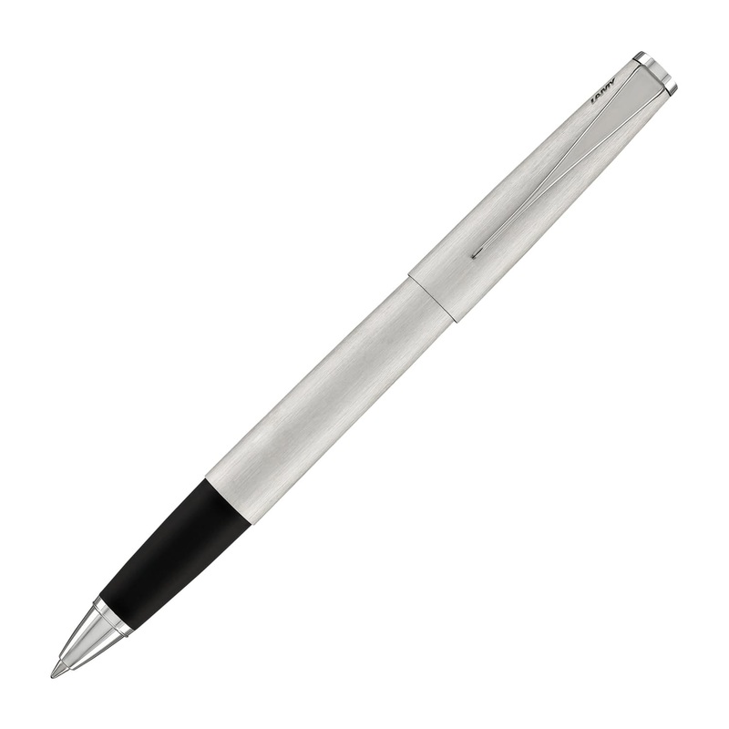 Lamy Studio Rollerball Pen in Brushed Stainless Steel