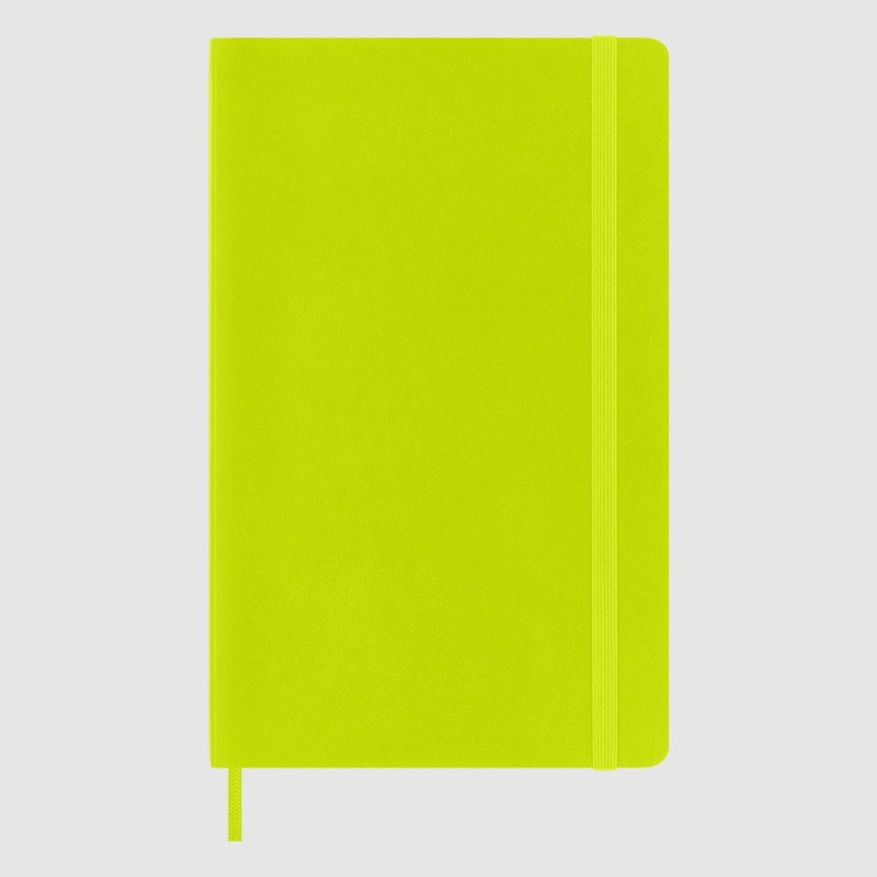 Moleskine Classic Hard Cover Lemon Green Notebook – A5, Ruled