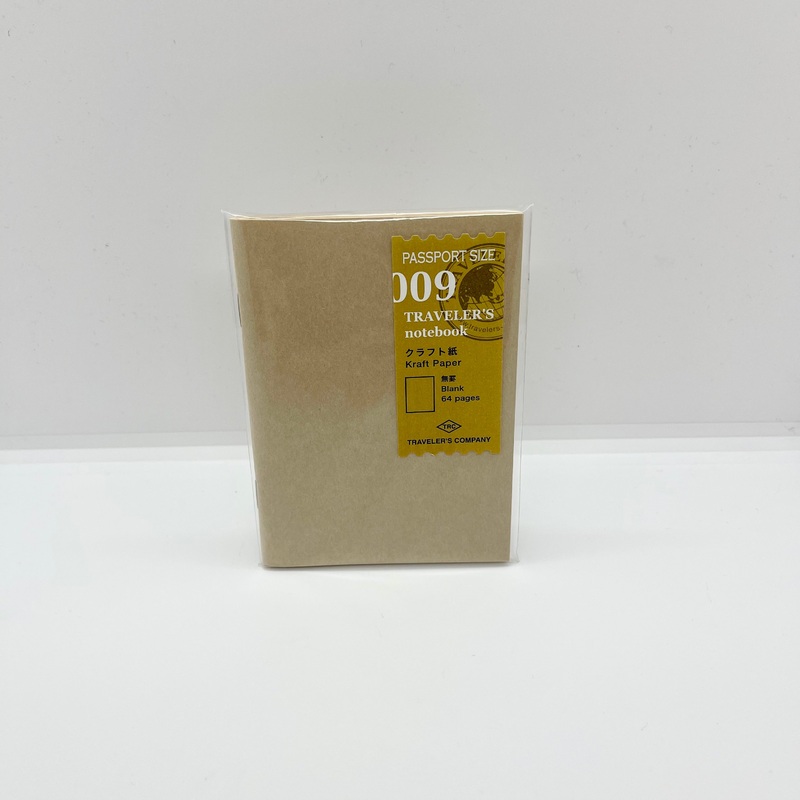 Traveler’s Notebook Passport Refill 009 Kraft Paper
