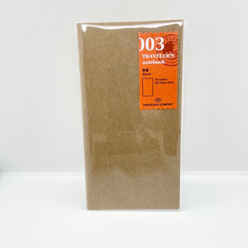 Traveler’s Notebook Regular Refill 003 Blank