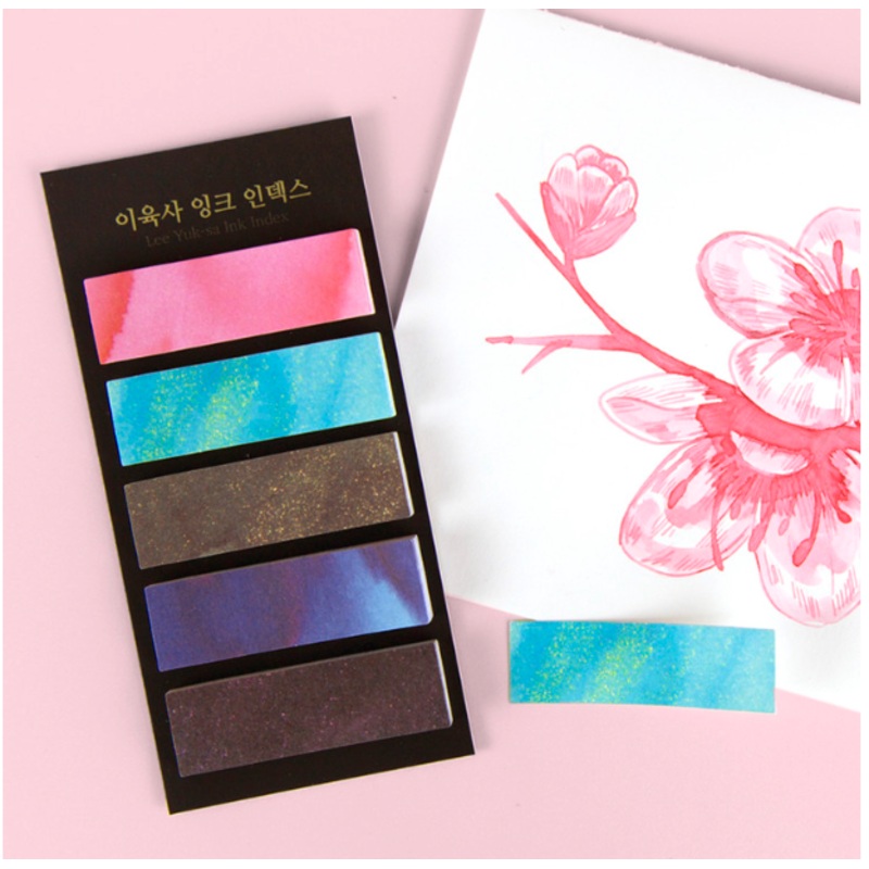 Wearingeul Lee Yuk Sa ink index stickers